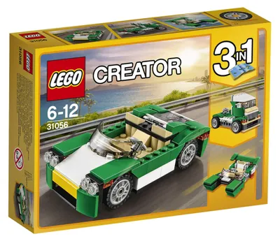 Produktbild von LEGO® - Creator, Grünes Cabrio; 31056