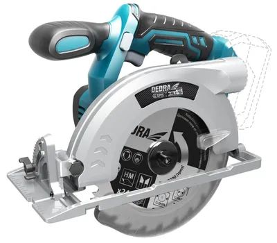 Obrázek produktu pro DEDRA aku okružní pila 18V, prořez 55mm, kotouč 165*20mm, bez baterie, DED7064