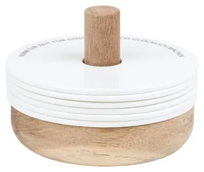 Obrázek produktu pro Sada 6 podtácek z porcelánu pro nápoje