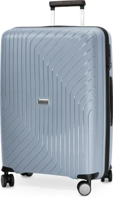 Immagine prodotto di HAUPTSTADTKOFFER TXL - valigia ultraleggera, trolley medio da viaggio taglia M, robusto trolley rigido 4 ruote molto leggero, TSA, 66 cm, 73 L,Iceblue