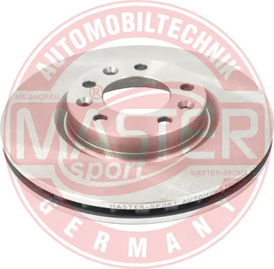 Produktbild von MS 24012601831-PCS-MS Bremsscheibe (1x Stück) Vorderachse für CITROËN C4 GRAND PICASSO II (DA_, DE_)