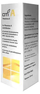 Imagen del producto de OTI, vitamina A en gotas, 20 ml