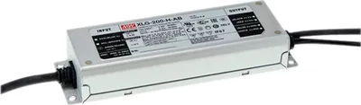 Produktbild von MEANWELL XLG-200-12-A, AC-DC LED-Installationsnetzteil, Metallgehäuse, IP67 192W 12V 16A CV + CC