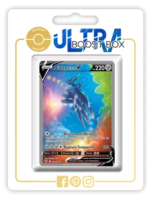 Pokémon-Kartenbox: 10 französische Karten, Dialga V