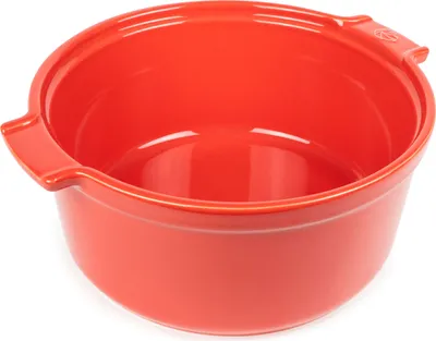 Produktbild von Peugeot Saveurs Appolia Soufflé-Schale Soufflé Topf Auflaufform Ofenform Backform Rund Keramik Rot˜ 22 cm 60756