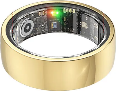 Produktbild von INF Smart Ring R1000 – Schlafmonitor, Bluetooth 5.0, Blutsauerstoffmonitor Gold 8