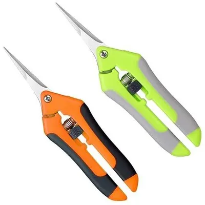 Zdjęcie produktu dla Sekatory ogrodnicze małe ze stali do kwiatów owoców przycinania 16 7 cm