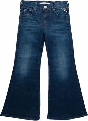 Produktbild von Replay Mädchen Jeans Avry Bootcut-Fit, Medium Blue 009 (Blau), 8 Jahre