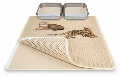 Imagen del producto de InAndOutdoorMatch - Alfombrilla para cama de gato - Extra grande - Impermeable, Imagen generada por IA