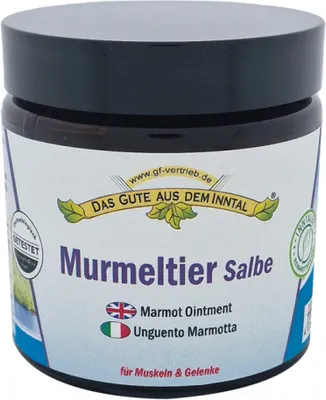 Zdjęcie produktu dla Inntaler Naturprodukte Marmot Ointment | 110 ml | korzystny dla mięśni i stawów