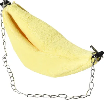 Produktbild von Duvo+ Bananenhaus aus Plüsch gelb