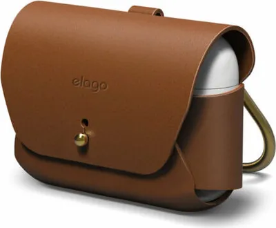 Immagine prodotto di Elago Custodia in pelle per AirPods Pro 1 e 2 marrone