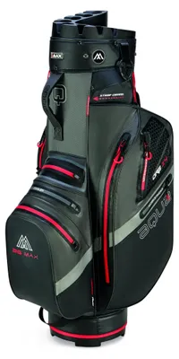 Produktbild von Big Max Aqua Silencio 4 Organizer Charcoal/Black/Red Cart bag
