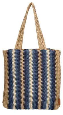 Productafbeelding van PE-Florence, natuurlijke shopper tas, blauw
