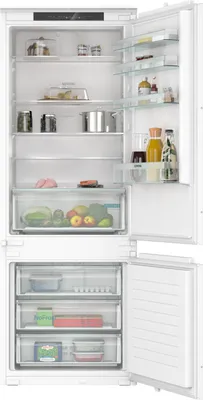 Produktbild von Siemens iQ100 KB96NNSE0, 383 l, NoFrost-Funktion (Kühleinheit), SN-ST, 9,5 kg/24h, E, Weiß
