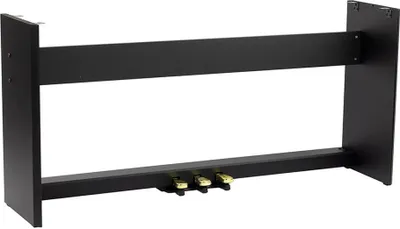Produktbild von Boston PWS-30-BK Holzständer mit 3er Pedal, für Boston DSP-388 und DSP-488, schwarz