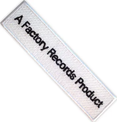 Obrázek produktu pro Joy Division Factory Records Nášivka 10 x 2,5 cm