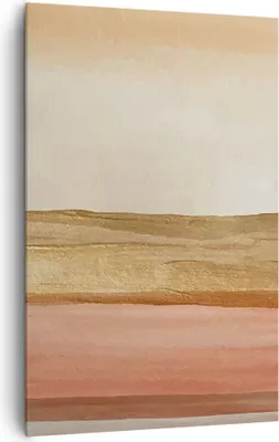 Produktbild von Bild auf Leinwand - Leinwandbild - Einteilig - Gold Abstraktion Linien - 80x120cm - Wand Bild - Wanddeko - Wandbilder - Leinwanddruck - Wanddekoration - Leinwand bilder - Wandbild - PA80x120-4739