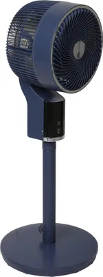 Immagine prodotto di BE COOL BC18ST2402 Ventilatore da piedistallo di design da 26 cm con oscillazione 3D e scatola degli aromi, blu