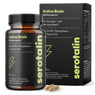 Produktbild von serotalin Active Brain Performance (ehemals Happy Energy) | 60 Kapseln