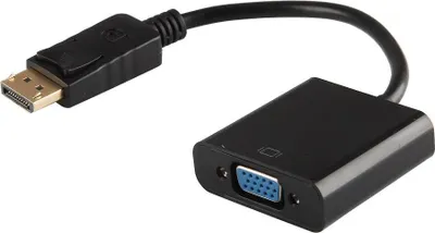 Zdjęcie produktu dla Adapter DisplayPort do D-Sub VGA 0,2 m czarny