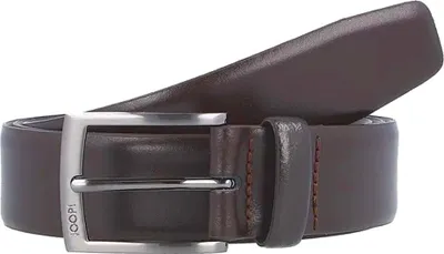 Obrázek produktu pro JOOP! kožený pásek Pánské Coll. Opasek 3,5 CM W100 D`Brown tmavě hnědý