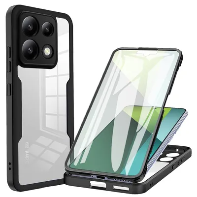 Obrázek produktu pro Techsuit ColorVerse 360 pouzdro s ochrannou fli pro Xiaomi Redmi Note 13 Pro 5G / Xiaomi Poco X6 - Black
