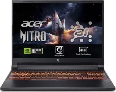 Produktbild von Acer Nitro V 16 AI ANV16-42-R6CT, AMD Ryzen™ 7, 3,8 GHz, 40,6 cm (16"), 1920 x 1200 Pixel, 16 GB, 1 TB