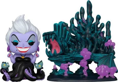 Immagine prodotto di Personaggio Ursula dei cattivi Disney con set da gioco Ursulas Lair
