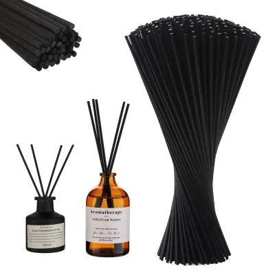 Produktbild von Set mit 100 langen Rattan-Diffuserstäben, 60 cm, zur Duftverbreitung