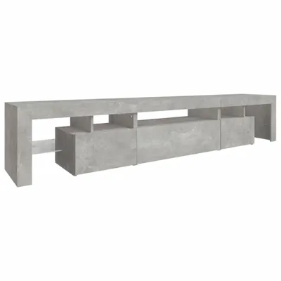 Obrázek produktu pro TV skříňka s LED osvětlením betonově šedá 215x36,5x40 cm