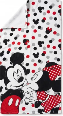 Produktbild von Disney Minnie und Mickey Maus Badetuch Strandtuch