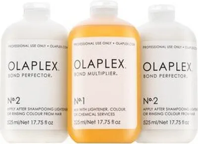 Produktbild von Olaplex Salon Intro Kit Set für stark geschädigtes Haar 3 x 525 ml