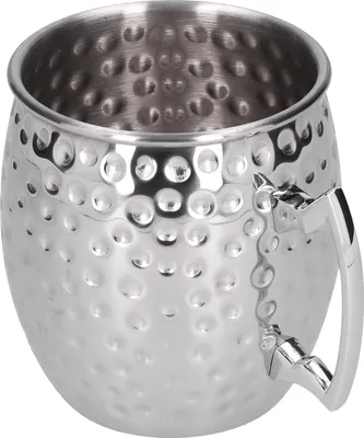 Obrázok produktu pre Vintage pivný džbán 550 ml z nehrdzavejúcej ocele – pohár na víno, kávu a koktaily pre domáci bar