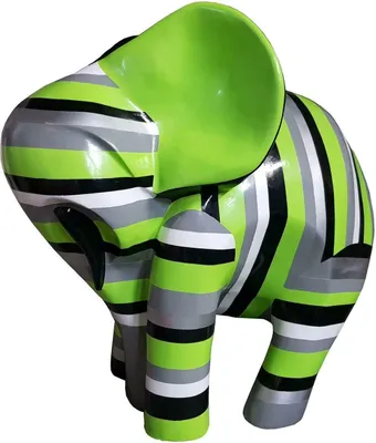 Produktbild von Designer Figur  Statue Moderne Figuren Dekoration Elefant Deko Garten Skulpturen