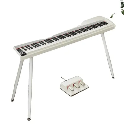 Zdjęcie produktu dla Cyfrowe pianino, 88 klawiszy, złącze MIDI USB, kolor biały