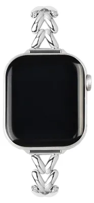 Produktbild von iDeal of Sweden IDDCWB-3842-20, Gurt, Smartwatch, Silber, Apple, Apple Watch 38/40/41/42 (Series10), Zink Stahl, Edelstahl, Silikon, Eisen