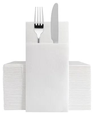 Image de Lot de 100 serviettes de poche jetables
