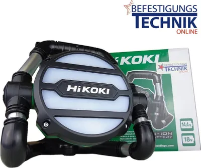 Image de Hitachi HiKoki Lampe de chantier sans fil UB18DGL UB18DGLL0Z 14,4 Volt 18,0 Volt