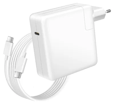 Immagine prodotto di Avizar, caricabatterie USB-C per MacBook, ricarica rapida, 96W - Bianco, Bianco