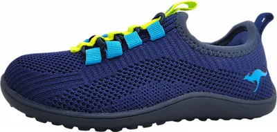 Image de KangaRoos K-BFK, chaussures pour enfants, modèles pour garçons, chaussures basses à lacets, type mocassin, couleur bleue, pour le quotidien