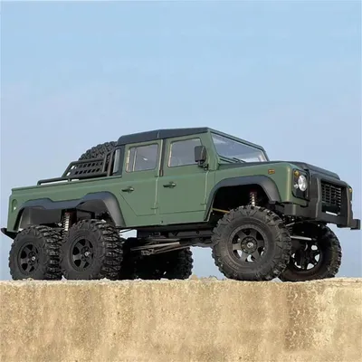 Produktbild von AUSTARHOBBY AXX6 RTR 1:10 6x6 RC Auto Offroad Crawler 2,4GHz 6WD Metallgetriebe Kletterfahrzeug, Militärgrün