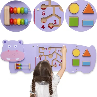 Produktbild von Viga Toys Wandspel - nijlpaard