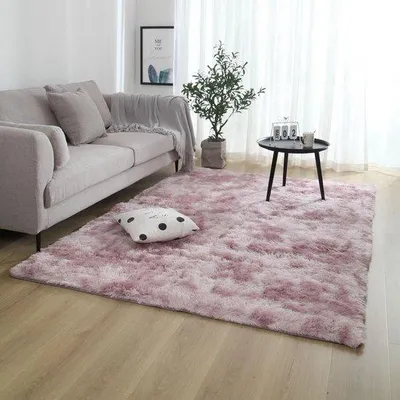 Produktbild von Famanu Teppich Einfarbig Waschbar Weich - Wohnzimmer 160 x 200 cm