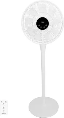 Obrázek produktu pro Stojanový ventilátor s dálkovým ovládáním – časovač 12 hodin – EnergySilence 1000 Smart Control – stejnosměrný motor 25 W – průměr 40 cm – 9 lopatek – 8 rychlostí – rozsah otáčení 70°