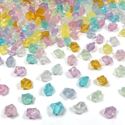 300 Acryl-Strasssteine, 14 mm, leuchtend, für Dekoration