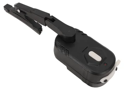 Obrázok produktu pre Stierač motocyklovej prilby Nabíjateľný 2-rýchlostný spínač Vodoodolný stierač čelného skla pre motocyklovú prilbu 800mAh batéria