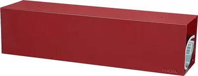 Produktbild von MEFA Zeitungsrolle Stahl pulverbeschichtet BxHxT 430/110/110 mm Letter 11 Oxydrot RAL 3009 semimatt