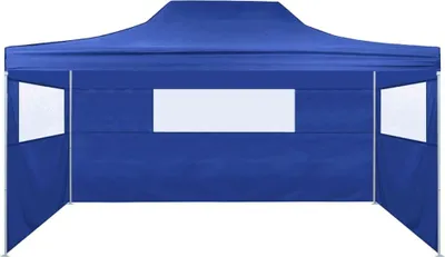 Immagine prodotto di Tenda Pieghevole con 3 Pareti 3x4,5 m Blu
