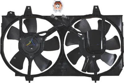 Produktbild von NRF 47667 Lüfter Motorkühlung Kühlerlüfter für NISSAN ALMERA II Hatchback (N16) Wasserkühler